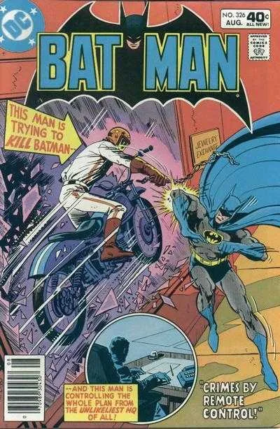 Batman #326 (1980) cover art