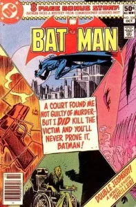 Batman #328 (1980) cover art