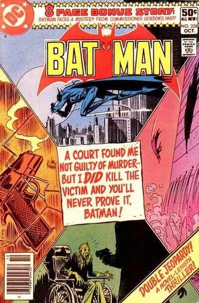 Batman #328 (1980) cover art