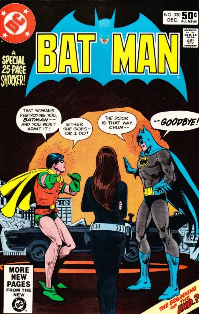 Batman #330 (1980) cover art
