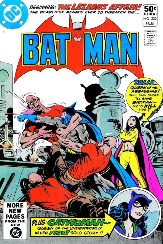 Batman #332 (1980) cover art