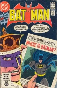 Batman #336 (1980) cover art