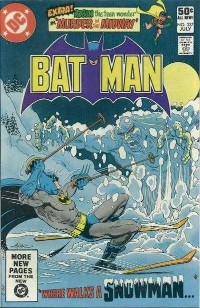 Batman #337 (1980) cover art