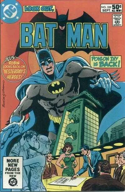 Batman #339 (1980) cover art