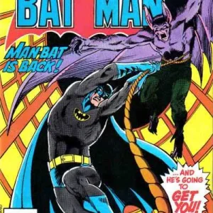 Batman #342 (1980) cover art