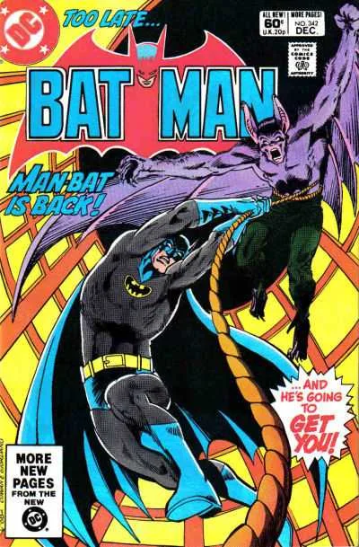 Batman #342 (1980) cover art