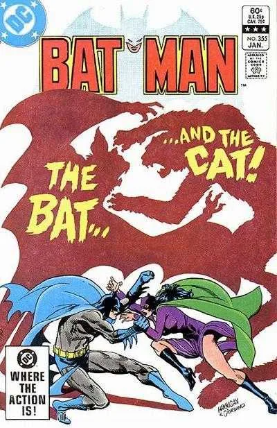 Batman #355 (1980) cover art