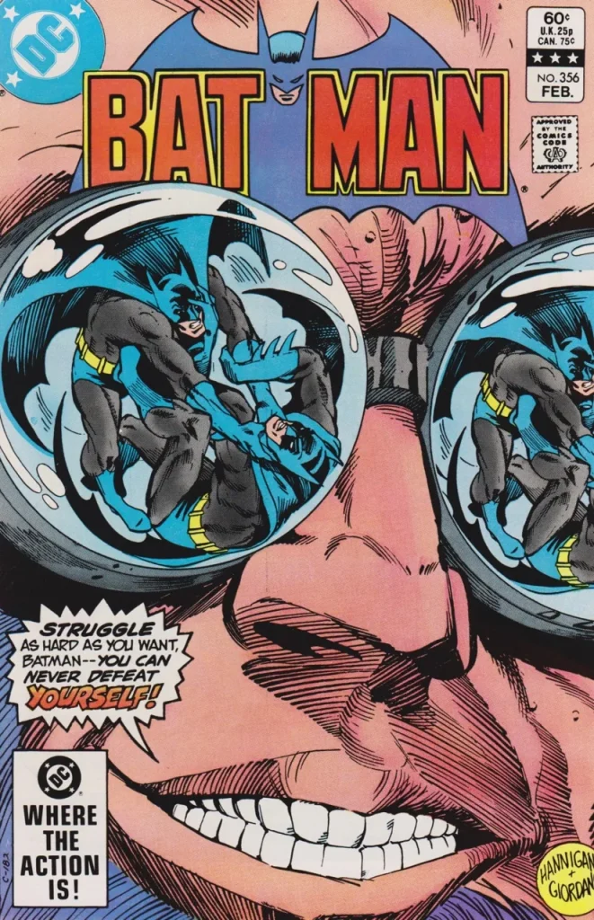 Batman #356 (1980) cover art