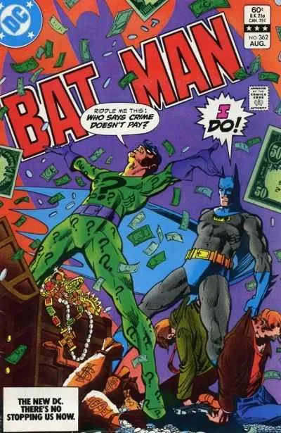 Batman #362 (1980) cover art