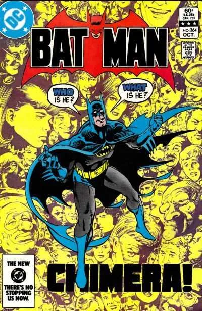 Batman #364 (1980) cover art