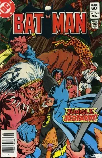 Batman #365 (1980) cover art