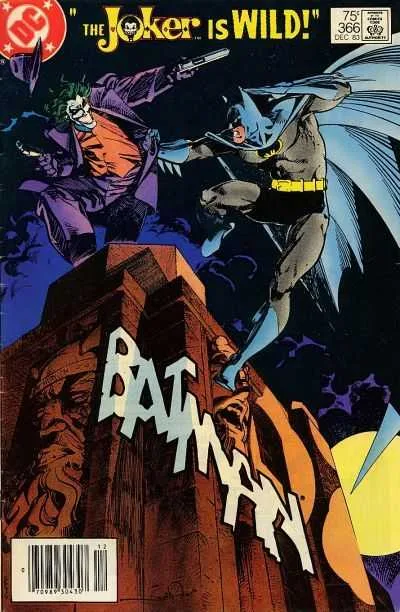 Batman #366 (1980) cover art