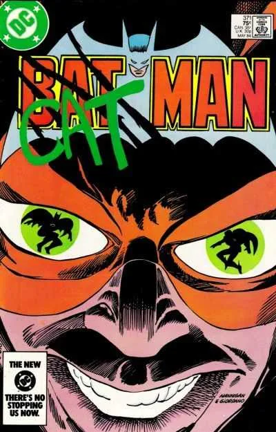 Batman #371 (1980) cover art