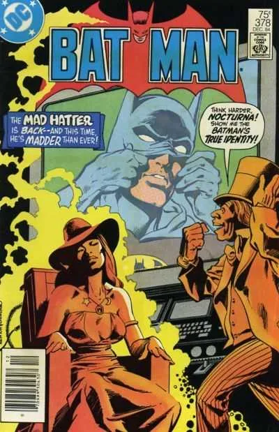 Batman #378 (1980) cover art