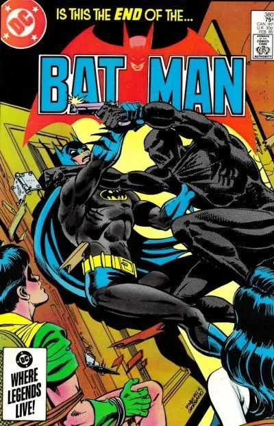 Batman #380 (1980) cover art