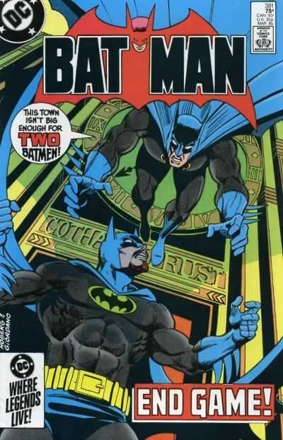 Batman #381 (1980) cover art