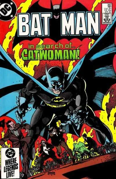 Batman #382 (1980) cover art