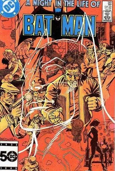 Batman #383 (1980) cover art