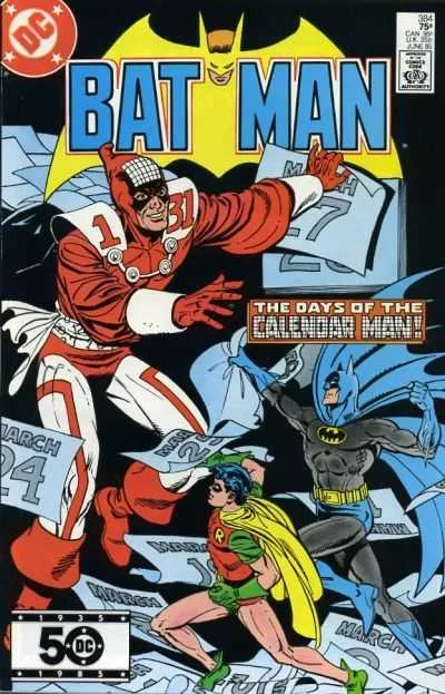 Batman #384 (1980) cover art