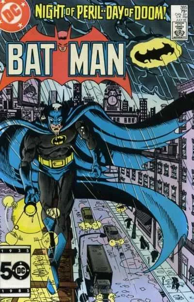 Batman #385 (1980) cover art