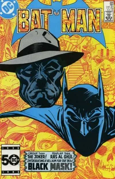 Batman #386 (1980) cover art