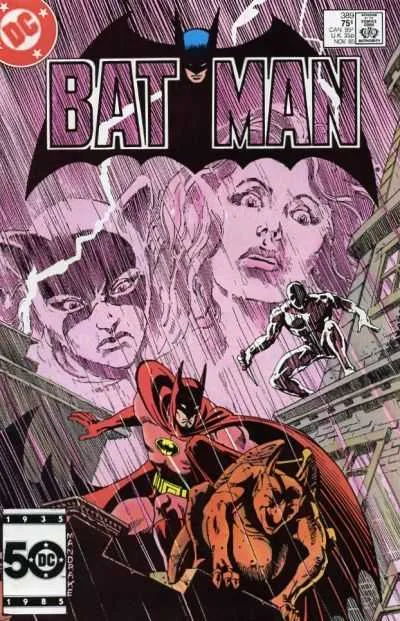 Batman #389 (1980) cover art