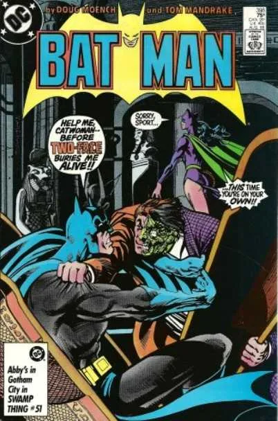 Batman #398 (1980) cover art