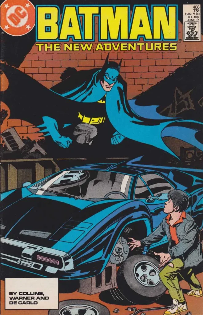Batman #408 (1980) cover art