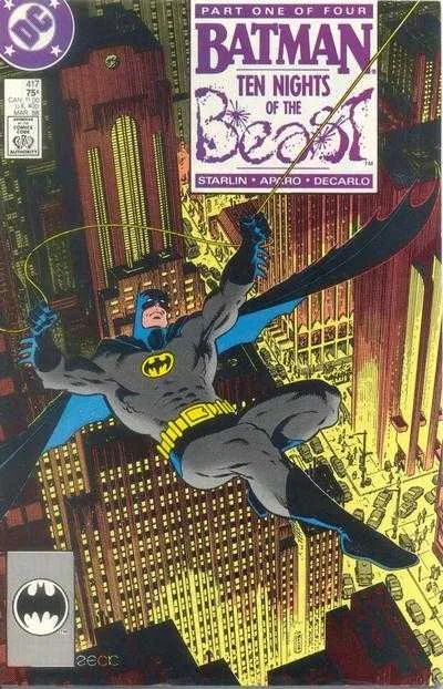 Batman #417 (1980) cover art