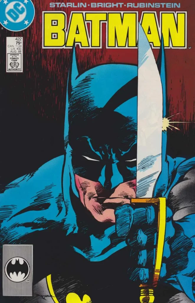 Batman #422 (1980) cover art
