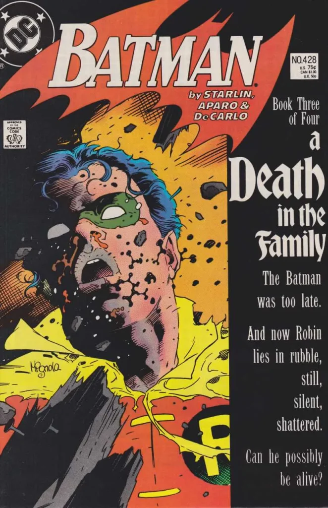 Batman #428 (1980) cover art