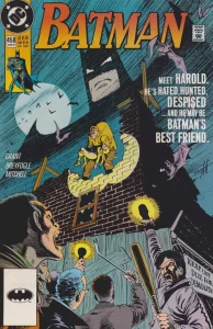 Batman #458 (1980) cover art
