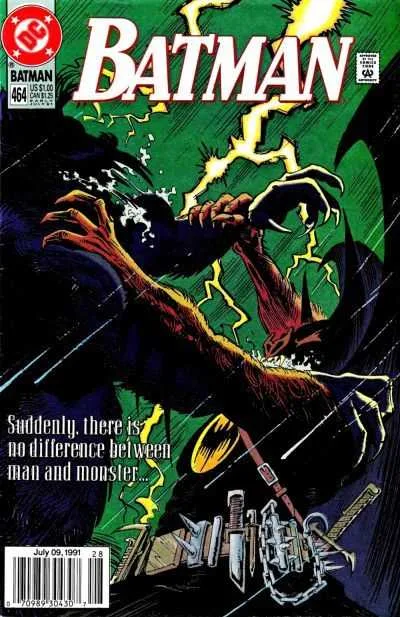Batman #464 (1980) cover art