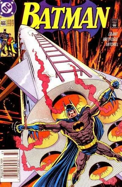 Batman #466 (1980) cover art