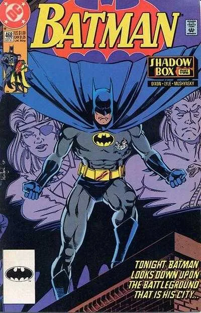 Batman #468 (1980) cover art