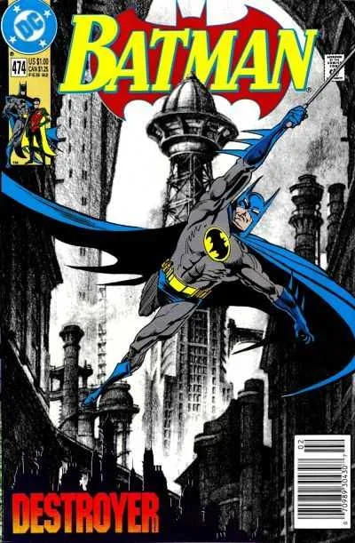 Batman #474 (1980) cover art