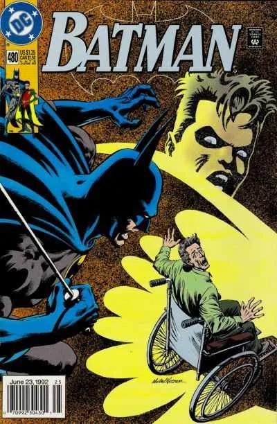 Batman #480 (1980) cover art