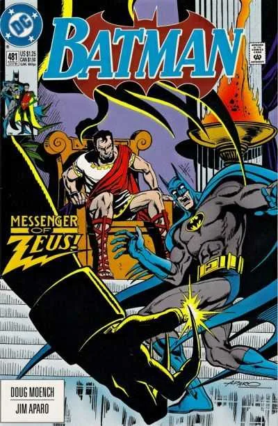 Batman #481 (1980) cover art
