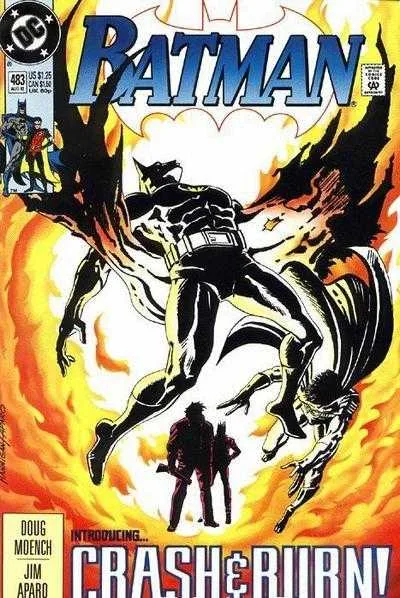 Batman #483 (1980) cover art