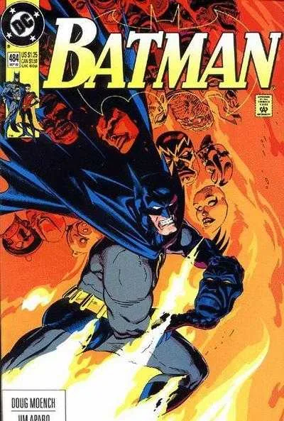 Batman #484 (1980) cover art