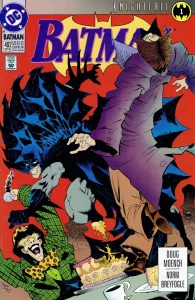 Batman #492 (1980) cover art