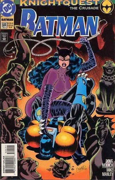 Batman #504 (1980) cover art