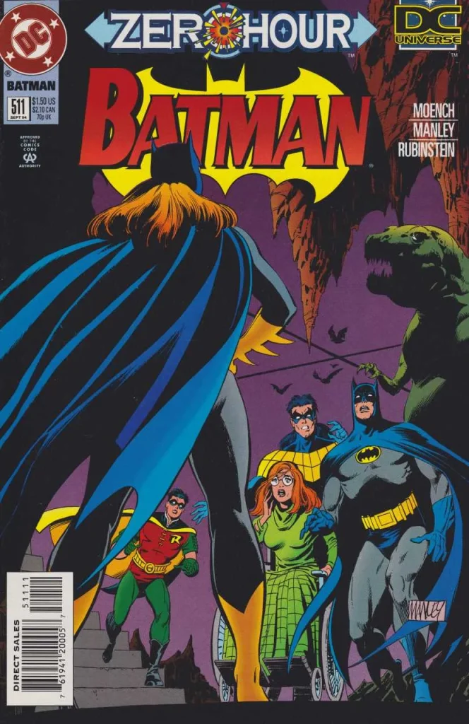 Batman #511 (1980) cover art