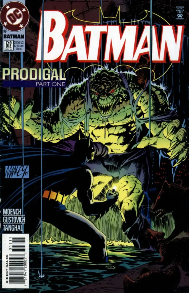 Batman #512 (1980) cover art