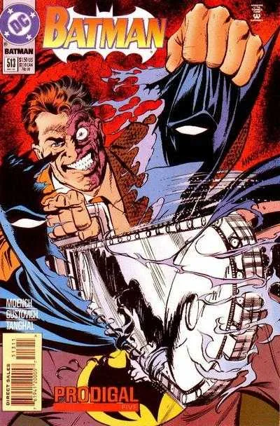 Batman #513 (1980) cover art