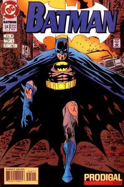 Batman #514 (1980) cover art