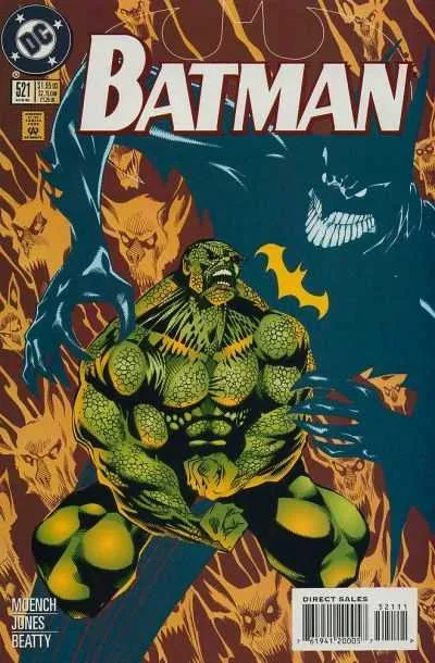 Batman #521 (1980) cover art