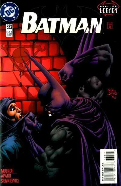 Batman #533 (1980) cover art