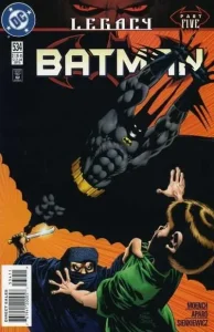 Batman #534 (1980) cover art