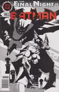 Batman #536 (1980) cover art